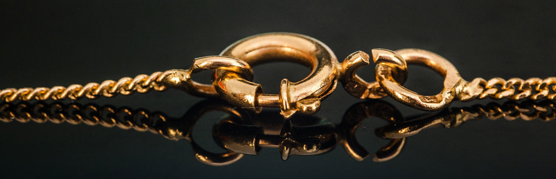 Necklace Spring Clasp yellow gold