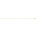 18" 14k Yellow Gold .98mm Wheat Chain