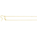 22" 14k Yellow Gold Adjustable Rope Chain