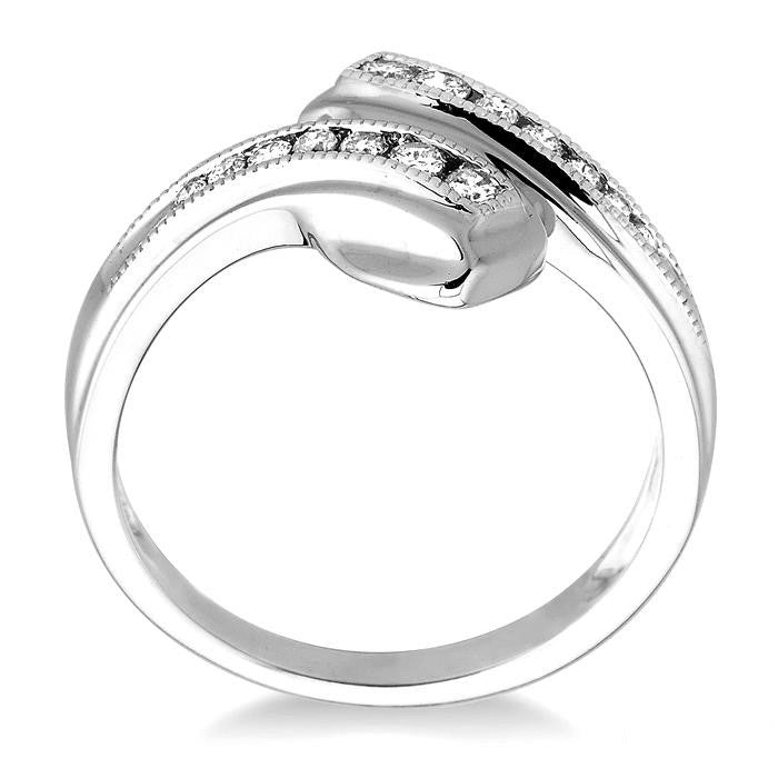 Bypass Diamond Fashion Ring
