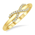 Serenity Diamond Ring in Yellow Gold