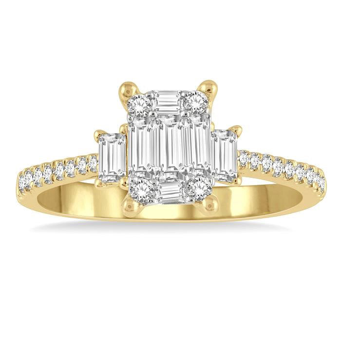Fusion Diamond Ring