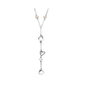 Silver Pearl Necklace