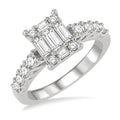 Fusion Diamond Engagement Ring