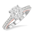 Round Shape Shine Bright Diamond Engagement Ring