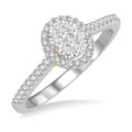 Oval Shape Shine Bright Essential Diamond Ring