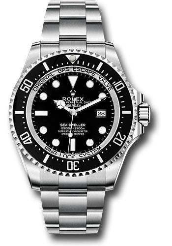 *Pre-Owned* Rolex Sea-Dweller Deepsea 44 Watch - Black Dial