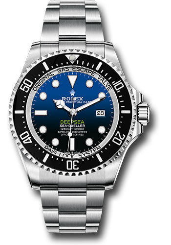 *Pre-Owned* Rolex Sea-Dweller Deepsea 44 Watch - D-Blue James Cameron Dial