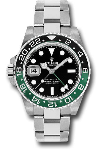 *Pre-Owned* Rolex Oystersteel GMT-Master II Watch - Bidirectional Rotatable 24-Hour Graduated Bezel