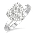 Heart Shape Shine Bright Essential Diamond Ring