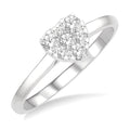 Heart Shape Shine Bright Essential Diamond Ring