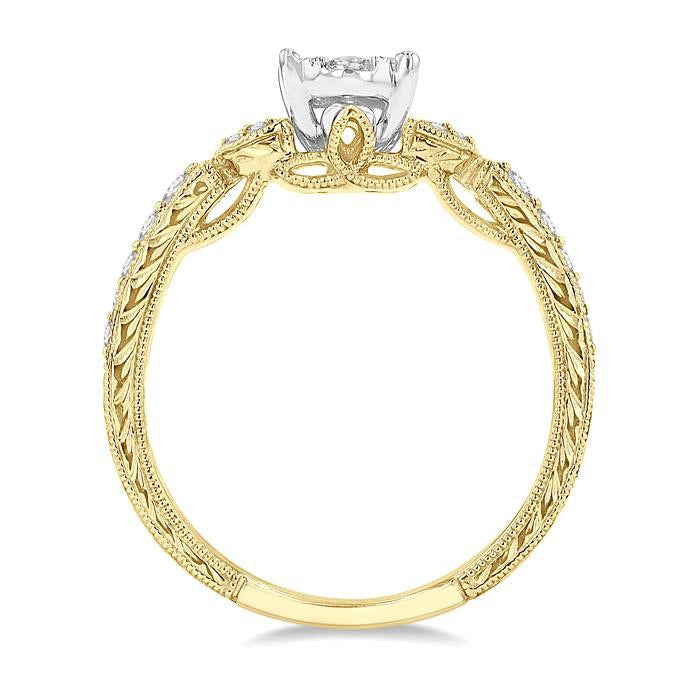 Oval Shape Shine Bright Bridal Diamond Engagement Ring