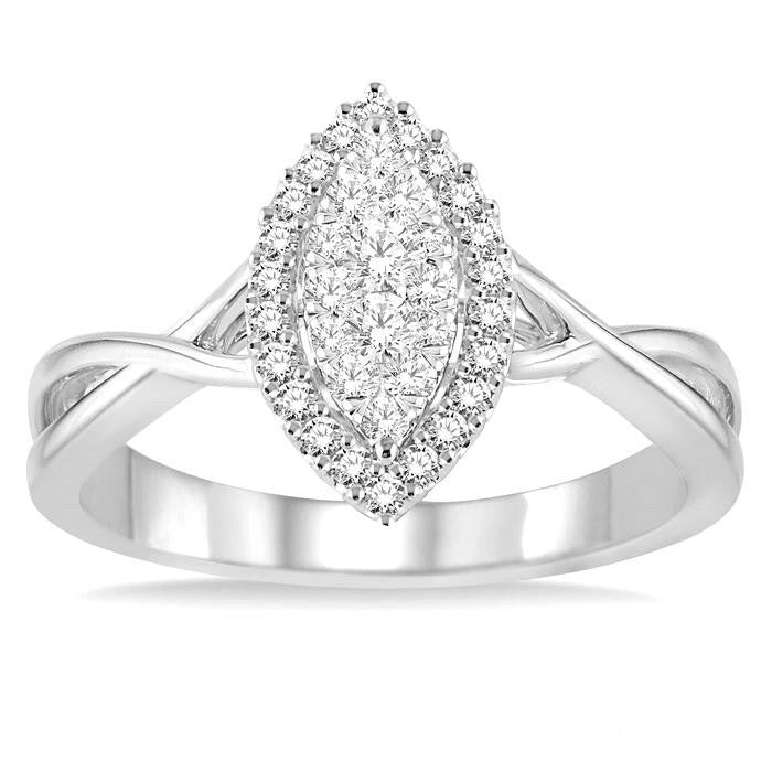 Marquise Shape Shine Bright Diamond Ring