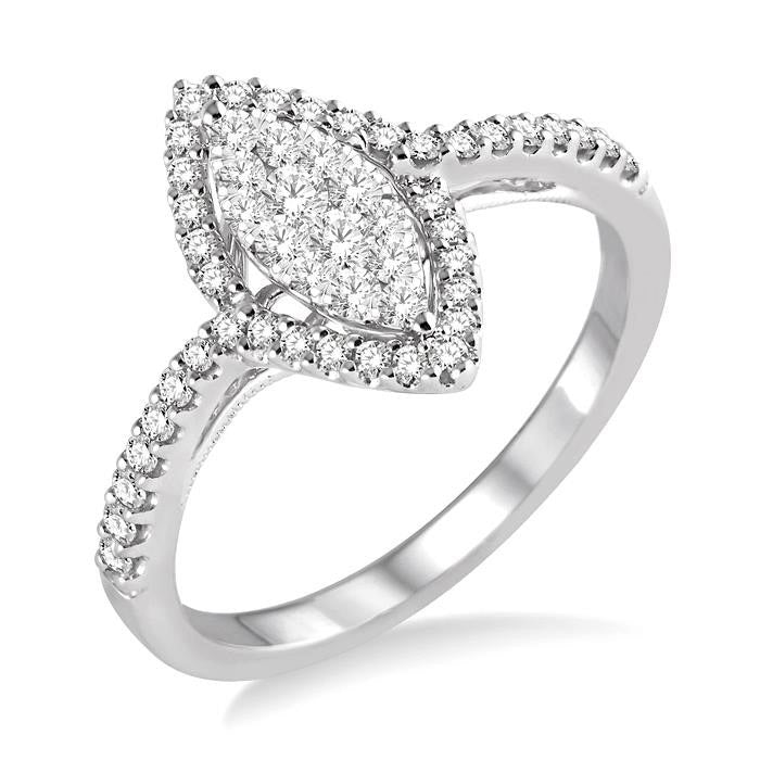 Marquise Shape Shine Bright Diamond Ring