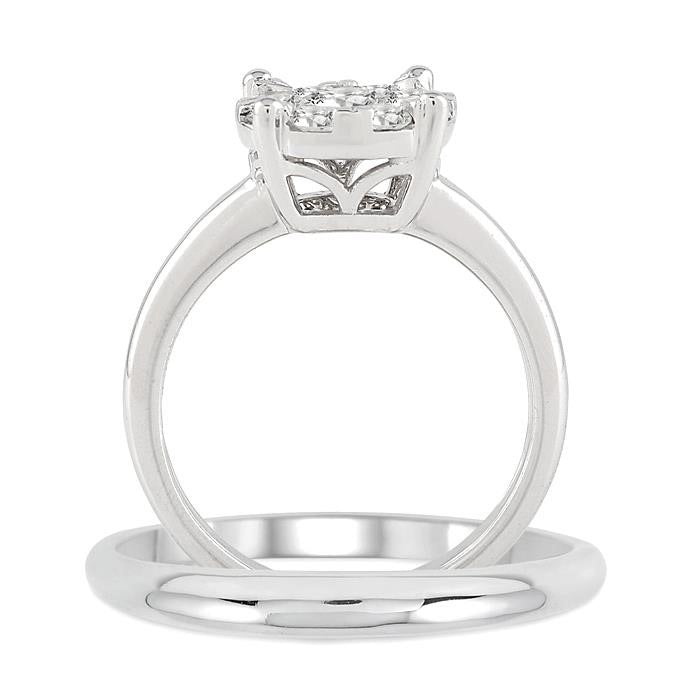 Shine Bright 14K White Gold Diamond Ring