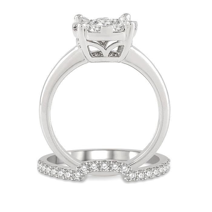 Shine Bright 14K White Gold Diamond Ring