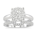 Round Shape Shine Bright Diamond Wedding Set