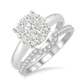 Round Shape Shine Bright Diamond Wedding Set
