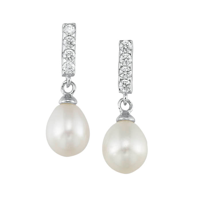 Silver River Pearls Fashion Earrings