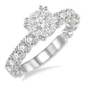 1 Ctw Diamond Shine Bright Ring in 14K White Gold