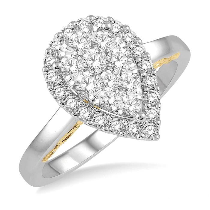 Pear Shape Shine Bright Diamond Ring