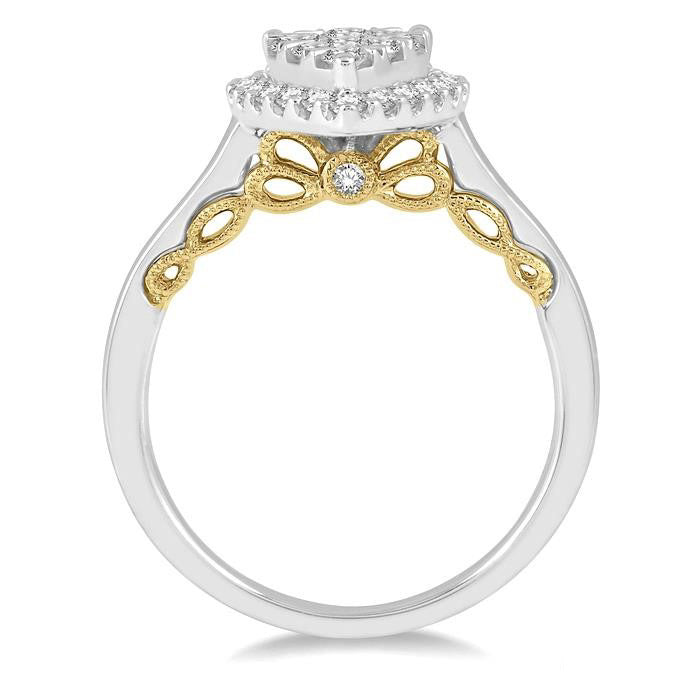Pear Shape Shine Bright Diamond Ring