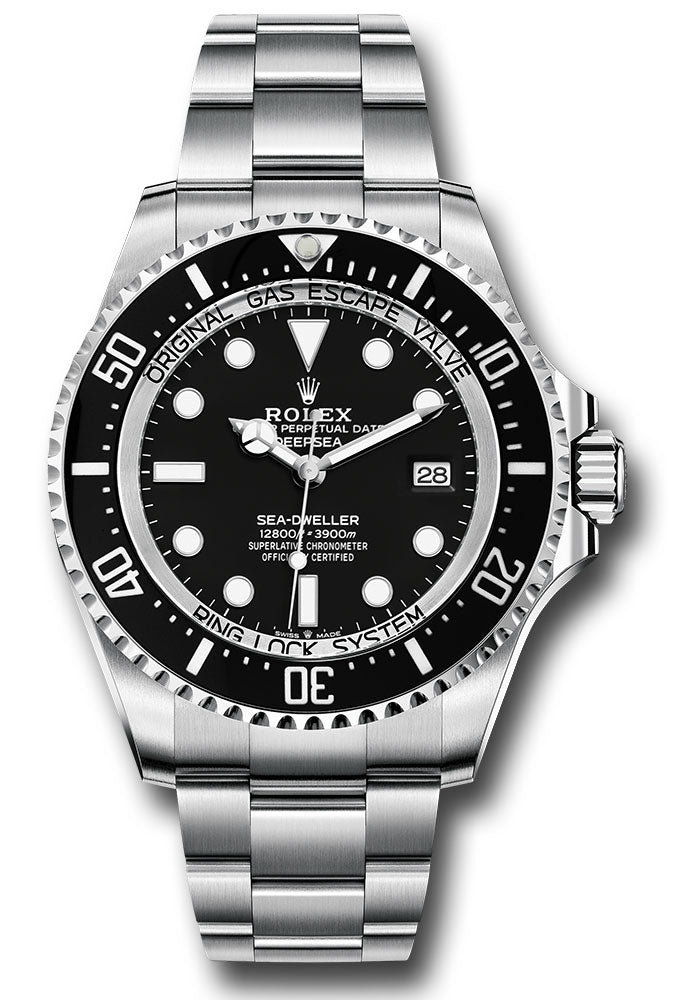 *Pre-Owned* Rolex Oystersteel Deepsea Watch - Black Dial - Oyster Bracelet