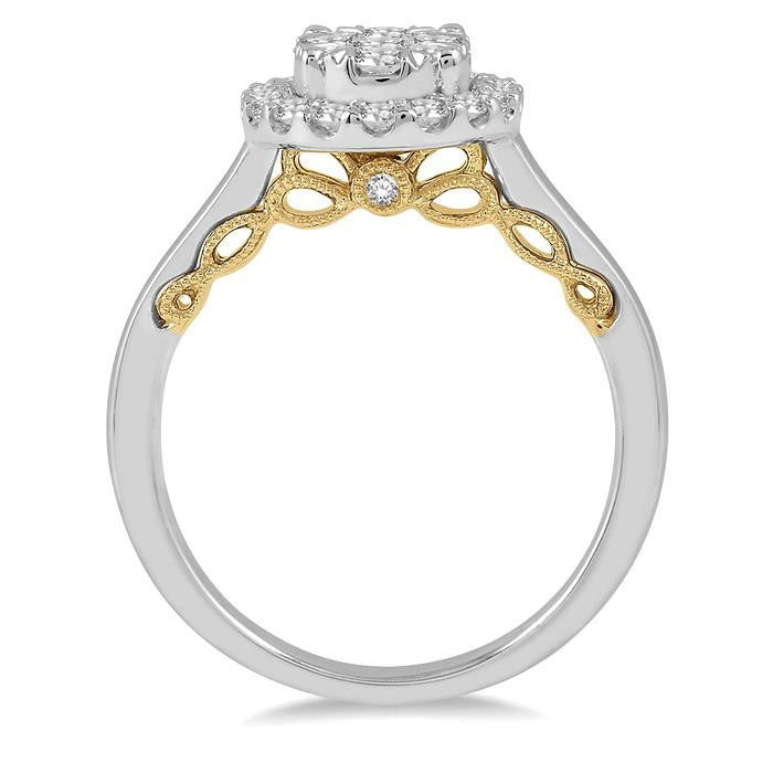 Oval Shape Shine Bright Diamond Ring