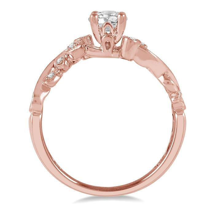 Anubis Diamond Semi-Mount Ring
