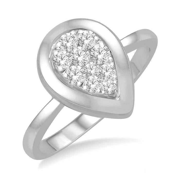 Pear Shape Shine Bright Diamond Ring