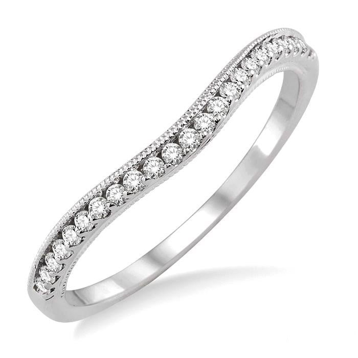 Marbella Embrace Poise Diamond Wedding Band