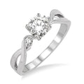 Varuna Aureole Diamond Semi-Mount Ring