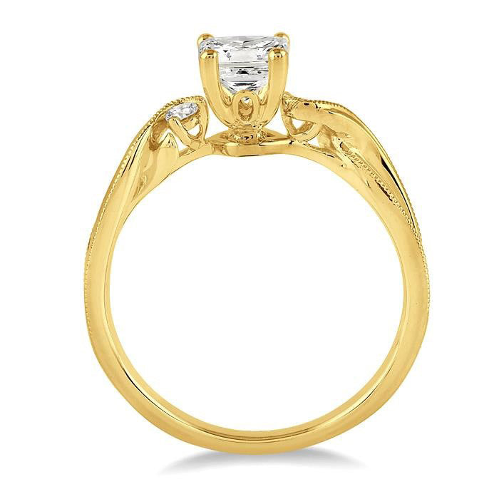 Minerva Splendor Diamond Semi-Mount Ring