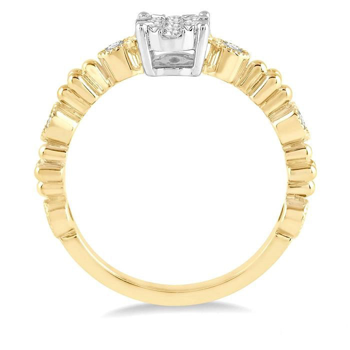 Oval Shape Shine Bright Diamond Ring