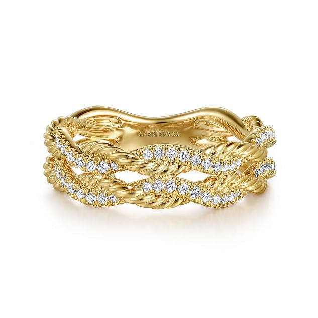 Heritage Diamond Ring in Gold