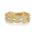 Heritage Diamond Ring in Gold