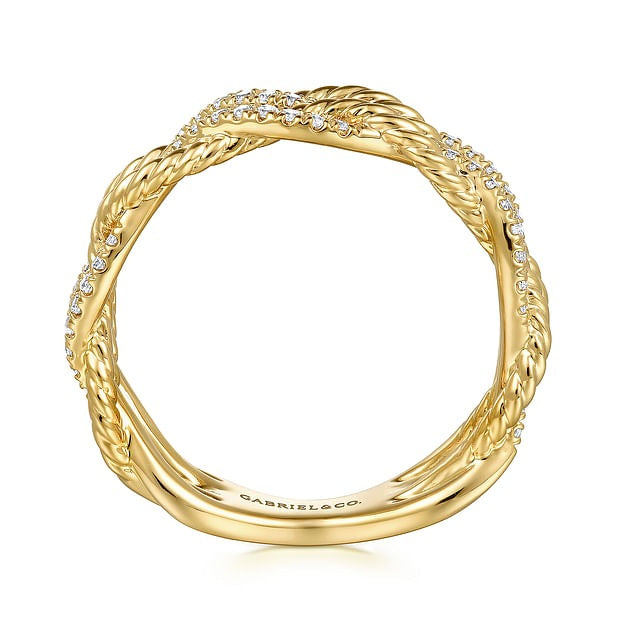 Heritage Diamond Ring in Gold