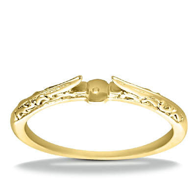 14k Yellow Gold Classic Solitaire Engagement Ring