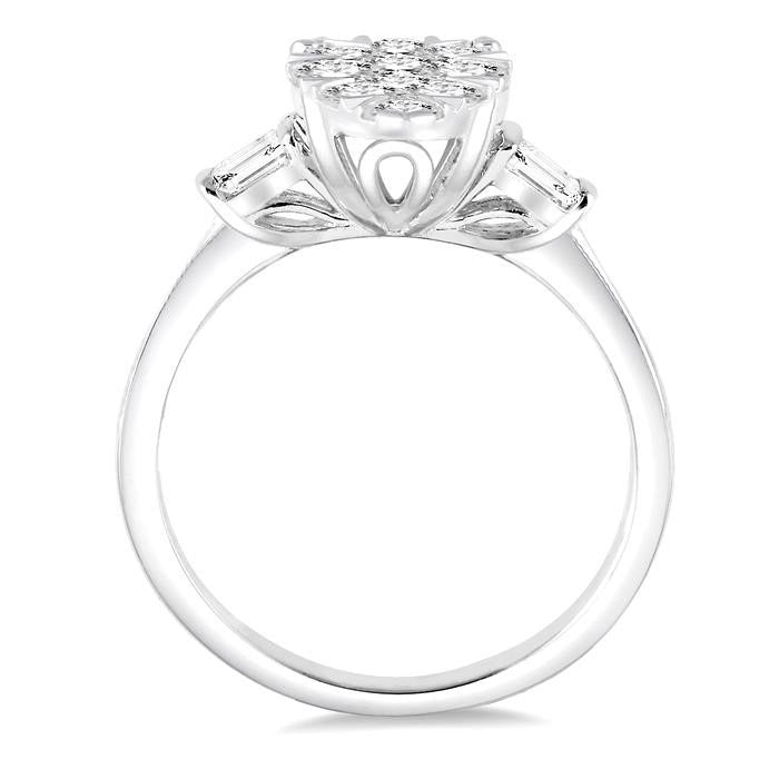 Pear Shape Shine Bright Diamond Engagement Ring