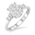 Oval Shape Shine Bright Bridal Diamond Engagement Ring