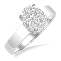 Oval Shape Shine Bright Diamond Ring