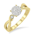 Round Shape Shine Bright Diamond Engagement Ring