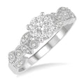 Round Shape Shine Bright Diamond Engagement Ring