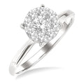 Round Shape Shine Bright Diamond Engagement Ring