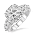 Hel Emerald Diamond Semi-Mount Ring