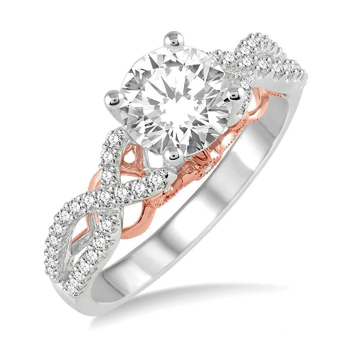 Hera Beacon Diamond Semi-Mount Ring