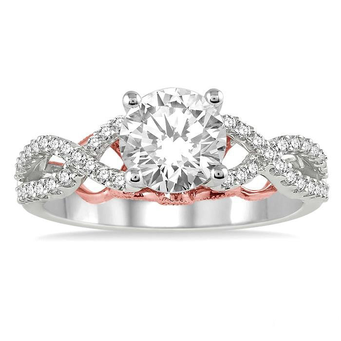 Hera Beacon Diamond Semi-Mount Ring