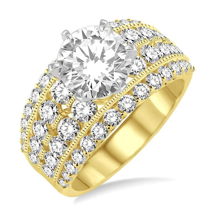Seraphic Diamond Semi-Mount Ring