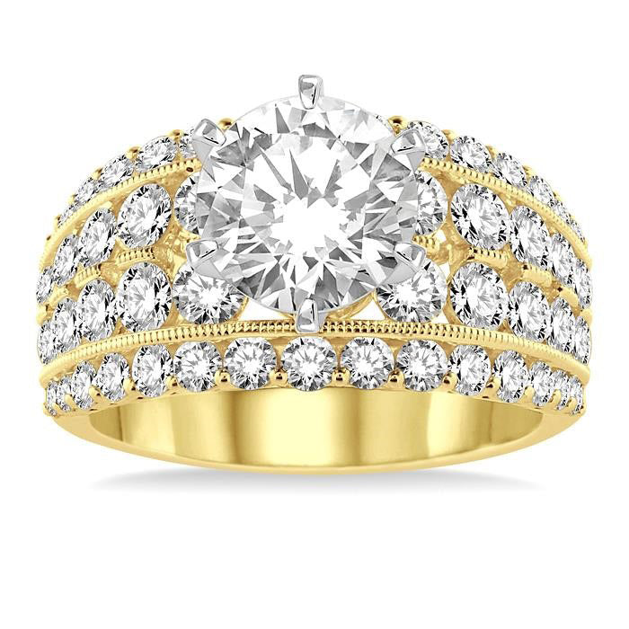 Seraphic Diamond Semi-Mount Ring
