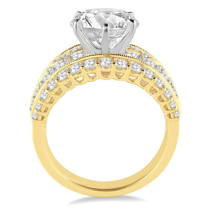 Seraphic Diamond Semi-Mount Ring